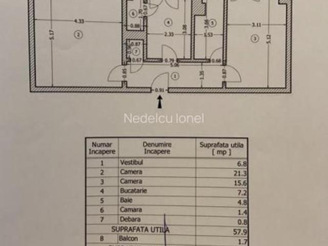 Proprietar Apartament 2 camere Piata Unirii Bucuresti