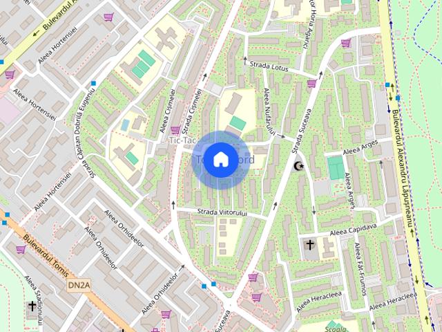 Proprietar | Garsonieră Tomis Nord Tic Tac | Etaj 1 | Mobilată și utilată | 1.200 lei