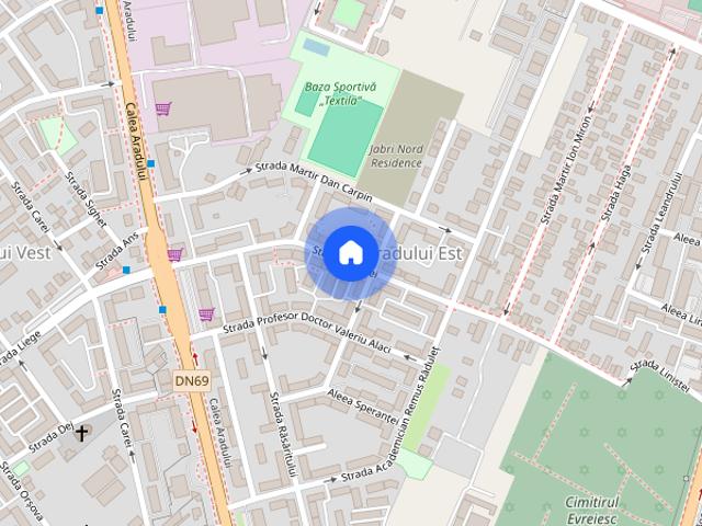 Proprietar inchiriez apartament cu 2 camere, Zona Aradului