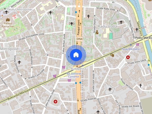 Proprietar inchiriez apartament liber cu 2 camere in zona Unirii Cantemir