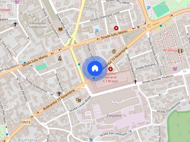 Proprietar închiriez apartament 2 camere mobilat in zona AFI