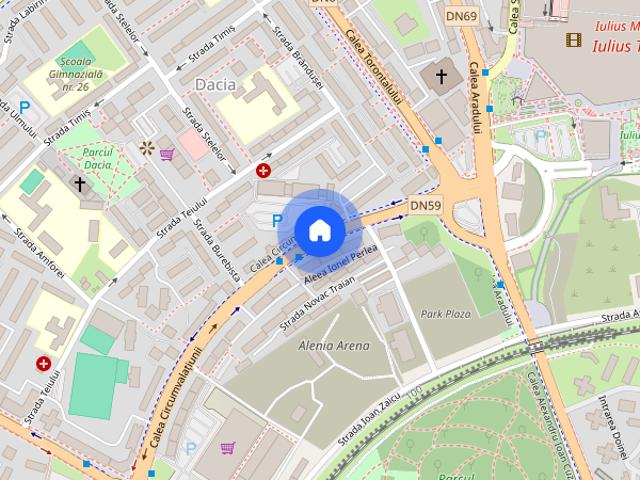 PROPRIETAR închiriez apartament 2 camere Bd. Circumvalațiunii