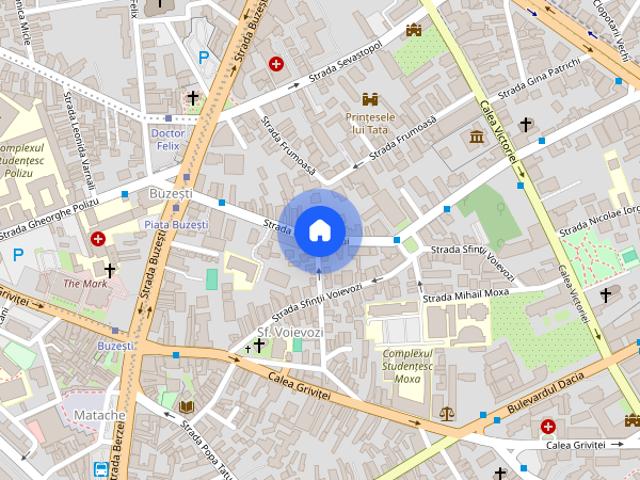 Proprietar, inchiriez apartament 2 camere 67mp zona Piata Buzesti