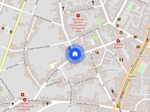 Proprietar inchiriez spatiu ultracentral Arad B dul Revolutiei McDonald s 55mp ap 2 camere