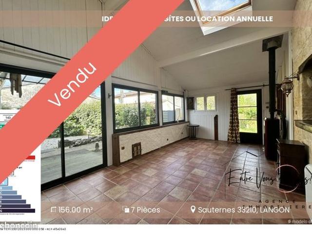 Propriété 7 pièces 156 m²