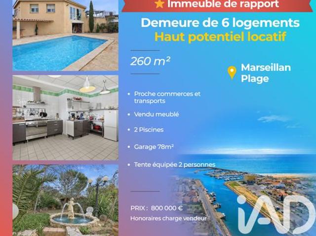 Propriété 7 pièces 260 m²