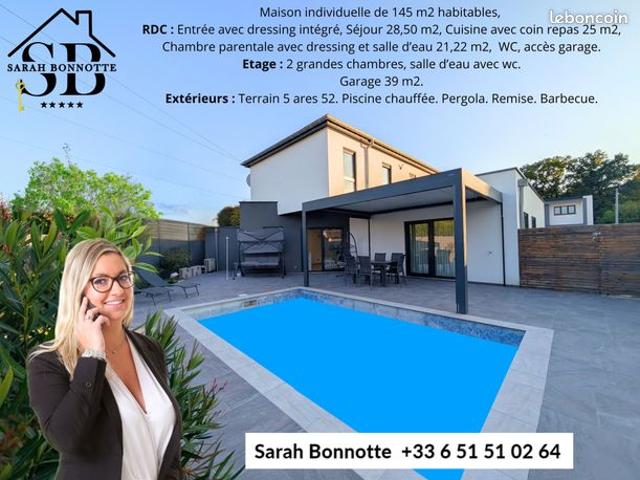 Propriété 5 pièces 145 m²