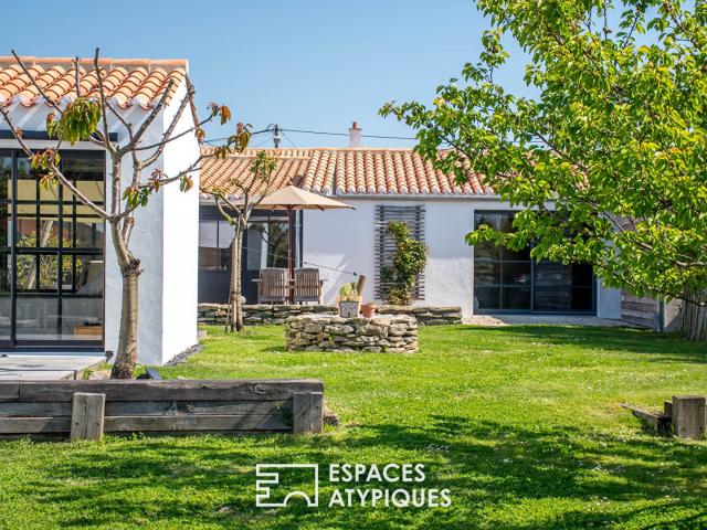 Propriété contemporaine au bord de l'océan, avec jacuzzi et. 161m² Noirmoutier en l'Ile