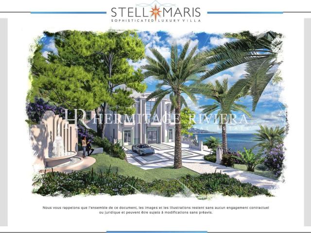 Propriété à terminer en front de mer 830m² Roquebrune Cap Martin