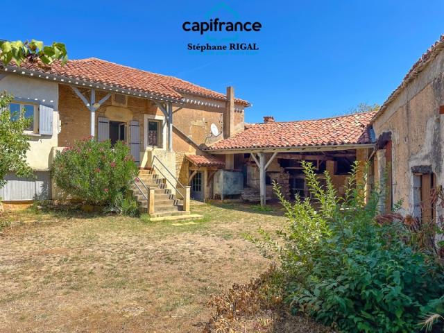 Propriete à vendre 3 pièces SAINT FRONT SUR LEMANCE 47