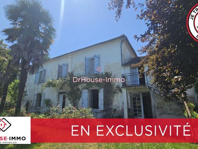 Propriété à Lascazères Maison de maître du XIXe siècle