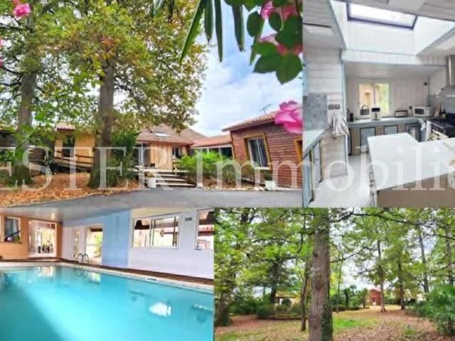Propriété au coeur de la nature avec piscine couverte chauffée