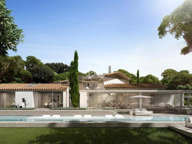 Propriété avec vue mer au sein d'un domaine proche de la pla. 485m² Saint Tropez
