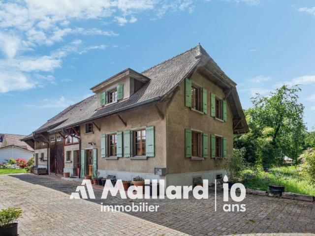 Propriété avec fort potentiel Terrain de 1'637 m²