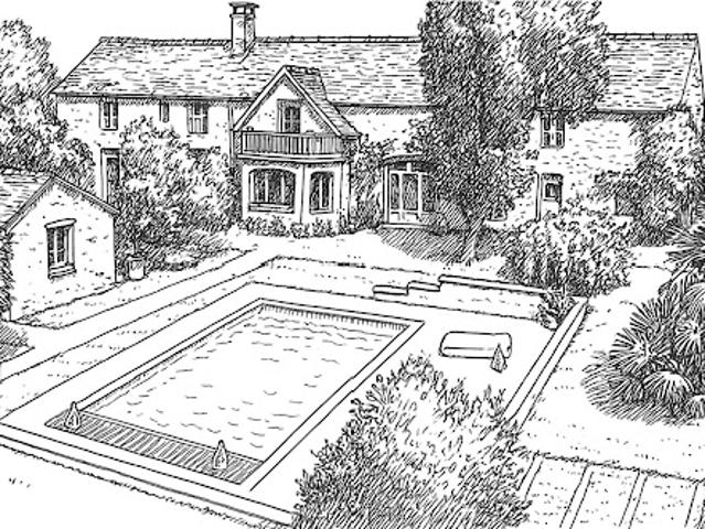 Propriété avec jardin