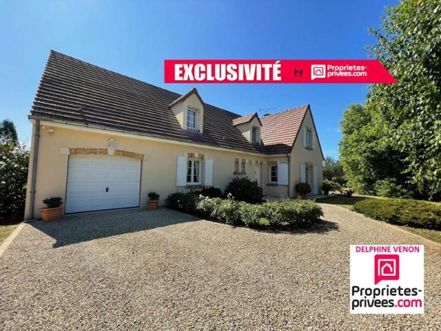 Propriété avec maison récente, plan d'eau et parc arboré de 6 619 m² à Sury Aux Bois