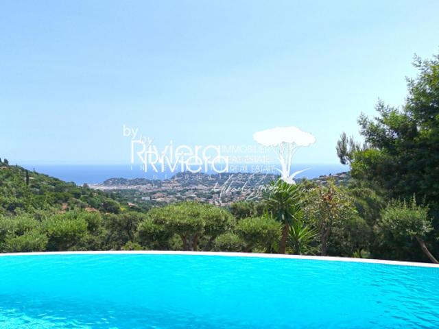PROPRIETE AVEC PISCINE A DEBORDEMENT et VUE MER !