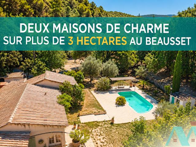 Propriété avec piscine et jardin