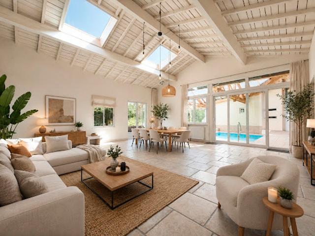 Propriété avec piscine et jardin