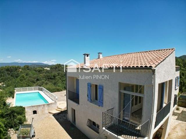 Propriété avec piscine et vue Panoramique sur Apt