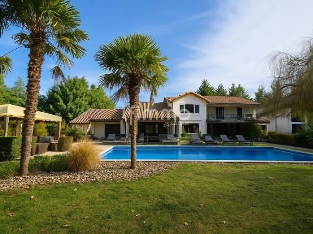 Maison d'architecte + maison indépendante – 5 300 m², piscine