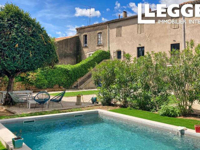 Propriété d’exception 354m2 avec jardin et piscine maison familiale or chambres d’hôtes, proche de A750