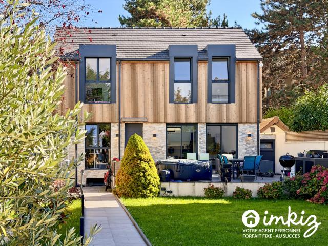 Propriété d’exception RT2012 165 m² – Jardin