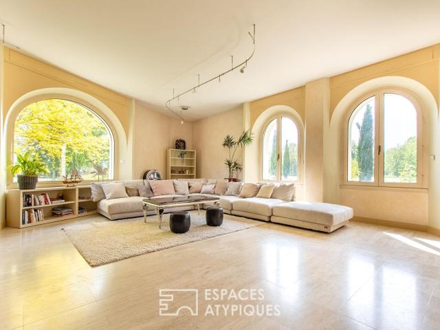 Propriété d'architecte au coeur d'un parc arboré 425m² Gennes Val de Loire