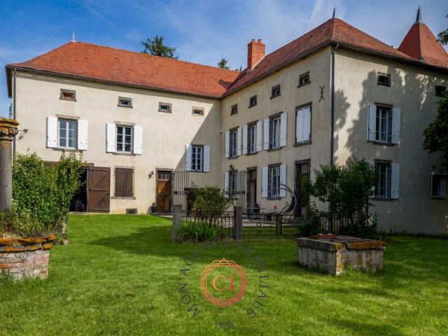 Propriété d'exception avec château, maison indépendante et parc d'env. 2,4 hectares