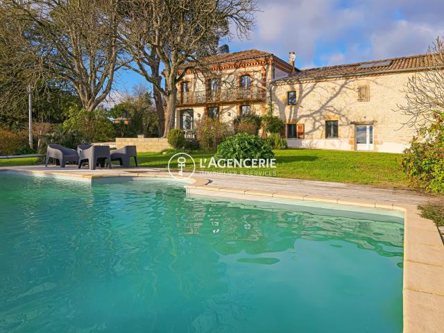 Propriété d'exception avec piscine et dépendances 280m² Puygouzon