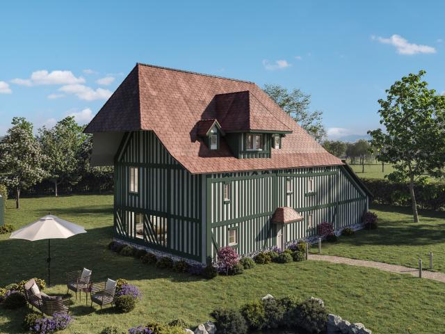 Propriété de 188m2 en vente à Beaumont En Auge