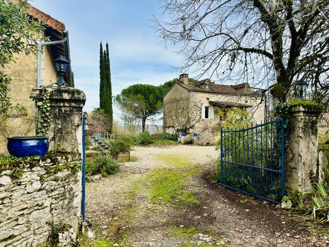 Propriété de caractère aux portes de Saint Cirq Lapopie