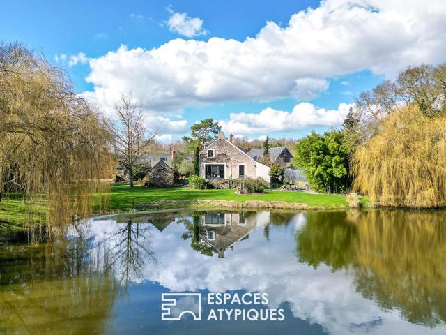 Propriété de charme au cadre bucolique 231m² Juigné sur Loire