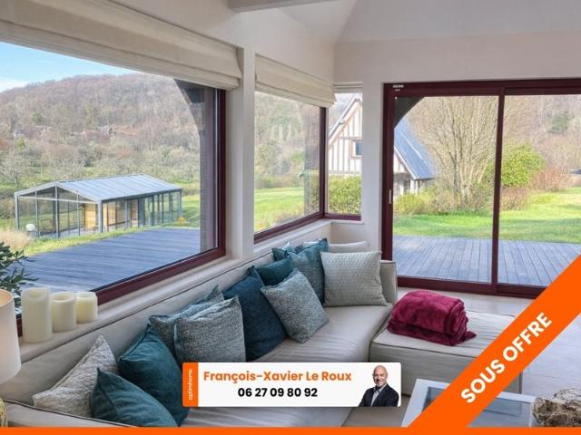 Propriété de charme avec 2 maisons sur 8800 M2 Blangy le Châ. 218m² Blangy le Château