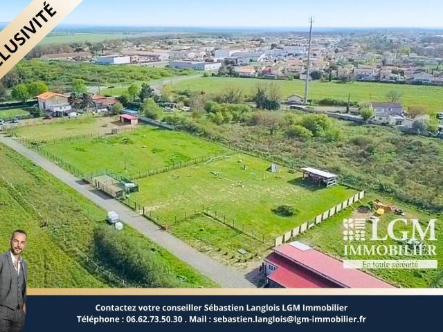 Plaisance du Touch, Propriété de charme avec maison rénovée et bâtiment de 380m2 sur 1,59 hectare