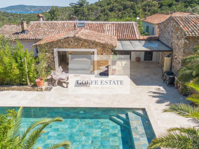 Propriété de charme: Bastide en pierres, 4 habitations, vue