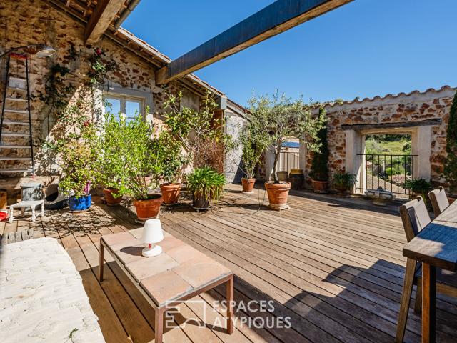 Propriété de charme et d'exception, rooftop et garage 170m2