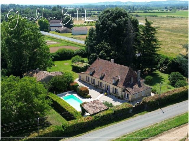Propriété de charme en pierre avec gîte, piscine et parc arboré LAMONZIE SAINT MARTIN 24