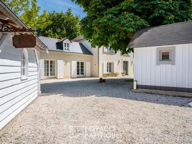 Propriété de charme, esprit maison bourgeoise et cottage