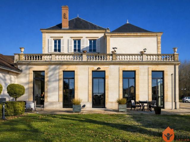 Propriété de prestige en Champagne, entre authenticité et