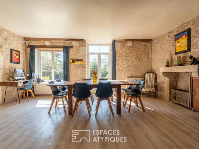 Propriété du 17ème rénovée avec grange