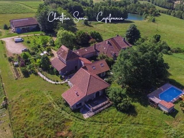 Propriété en longère de charme 650m² Sainte Christie d'Armagnac