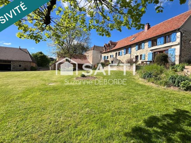 Entre Cluny et Charolles À 30 minutes de la gare TGV 177m² Cluny