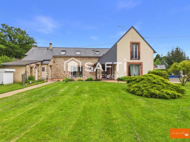 Magnifique propriété en pierre d'environ 146 m² sur la commune d'Aron