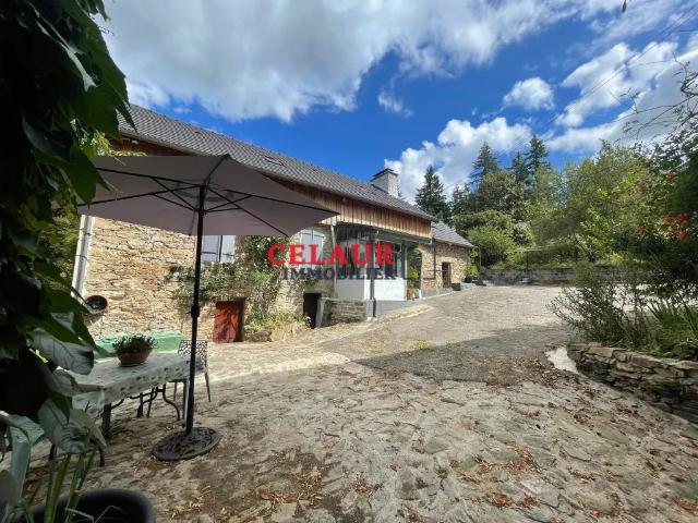 Propriete En Pierres Avec 4 Hectares 91m² Sainte Fortunade