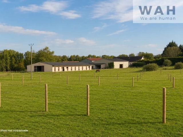 Propriete ecurie hangar abitation et d'exploitation, terre