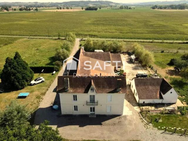 Propriété équestre 2 Ha, maison + appartement box,écurie, dé. 300m² Lamonzie Saint Martin