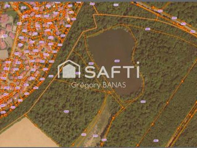 Propriété forestière avec étang – 30,63 ha – Aux portes de Metz