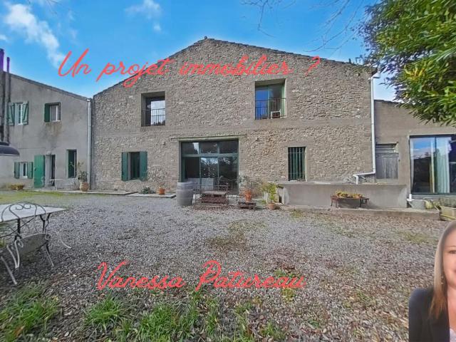 Propriété Ouveillan 402 m² habitables Piscine & dépendances