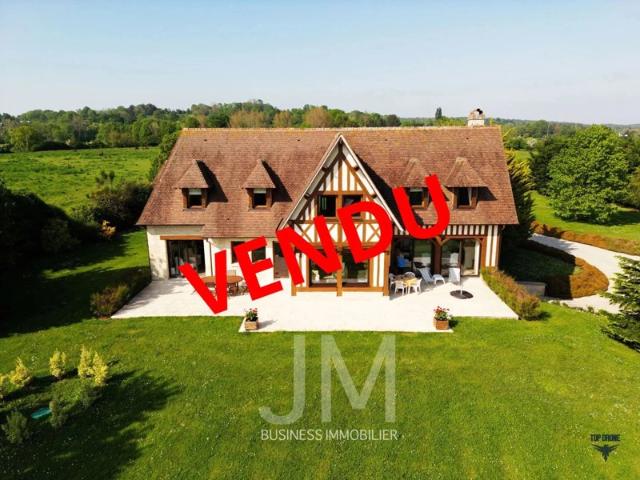 Propriété Normande vue campagne proche Deauville